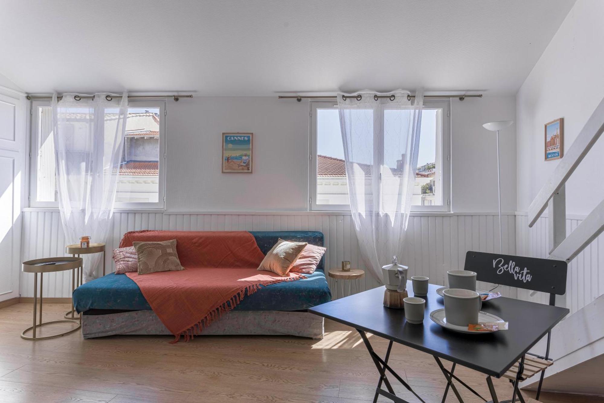 Studio Andre - Palais & Plage, Clim Канны Экстерьер фото
